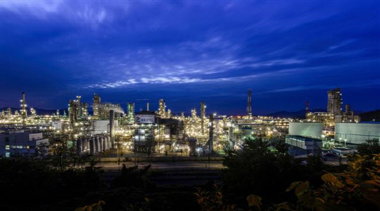 GS칼텍스 여수 공장 전경. <GS칼텍스 제공>